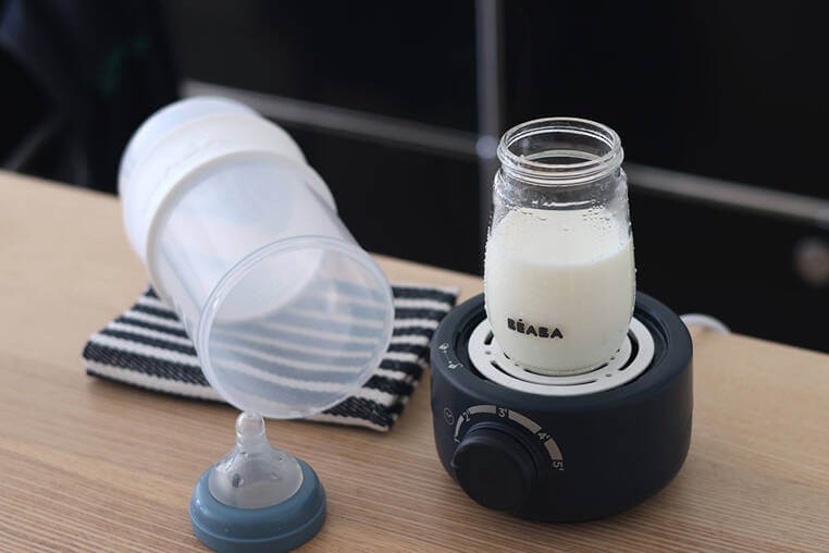 Podgrzewacz i sterylizator parowy do butelek i słoiczków Babymilk Second Night blue / Beaba