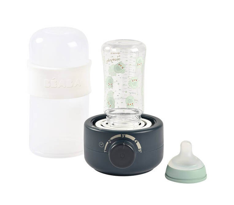 Podgrzewacz i sterylizator parowy do butelek i słoiczków Babymilk Second Night blue / Beaba