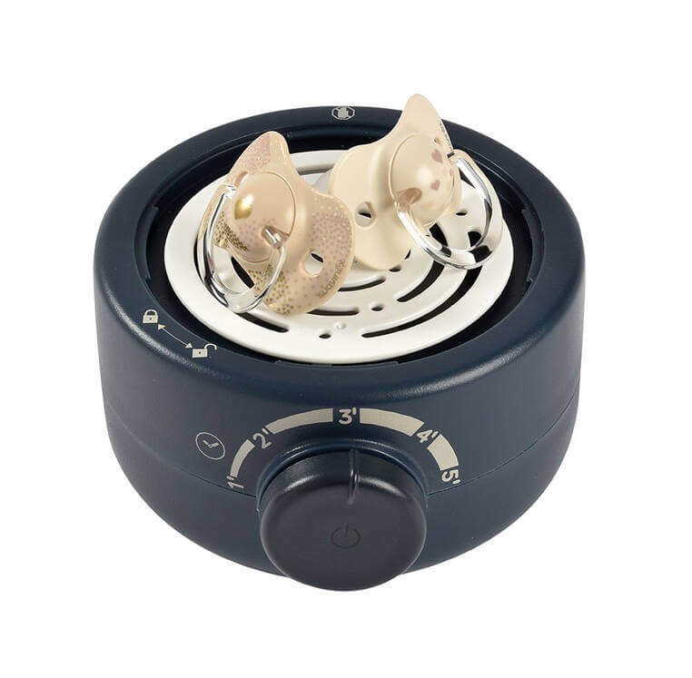 Podgrzewacz i sterylizator parowy do butelek i słoiczków Babymilk Second Night blue / Beaba