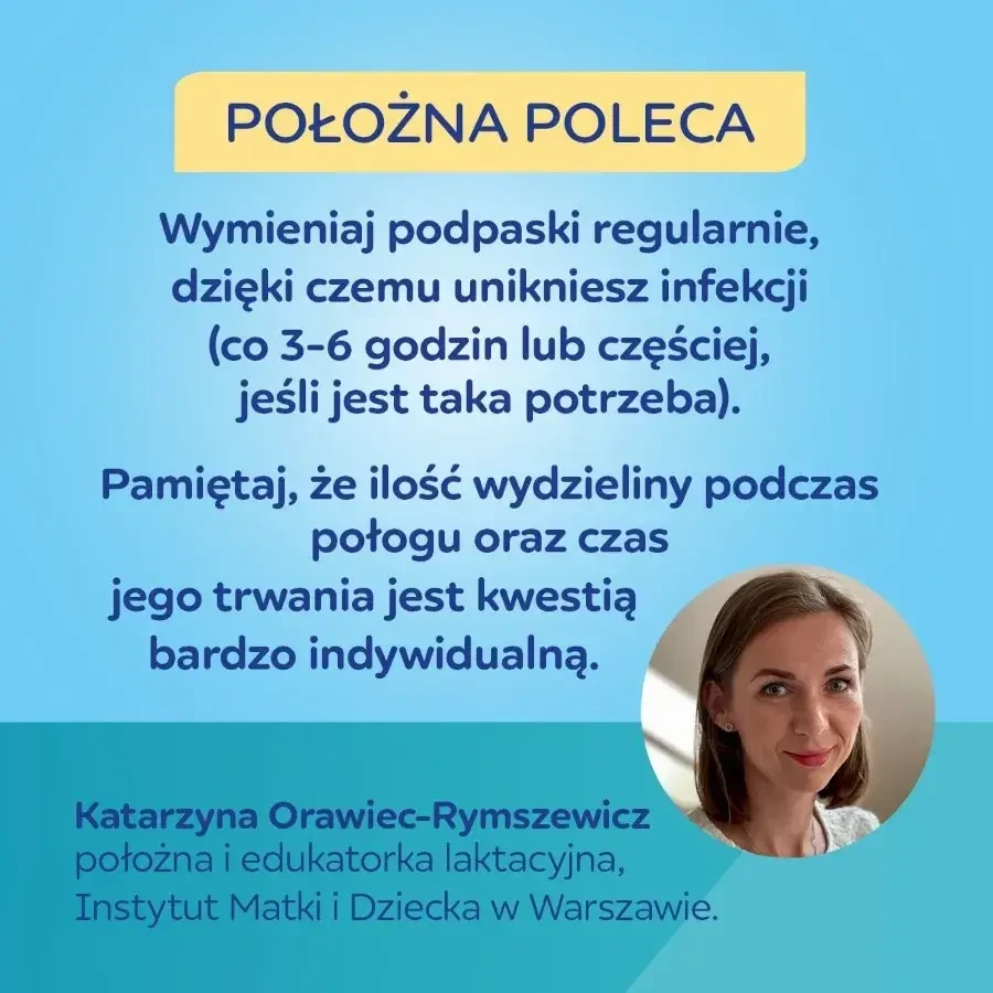 Podpaski poporodowe ze skrzydełkami NIGHT / Canpol