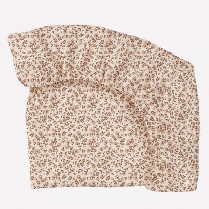 Prześcieradło do łóżeczka - hibiscus / Main Sauvage