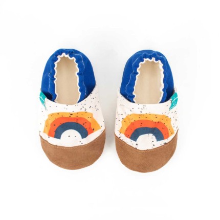 Kapcie do domu, żłobka, przedszkola - SUNSET RAINBOW / TITOT