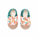Kapcie do domu, żłobka, przedszkola - ORANGE FLOWERS / TITOT