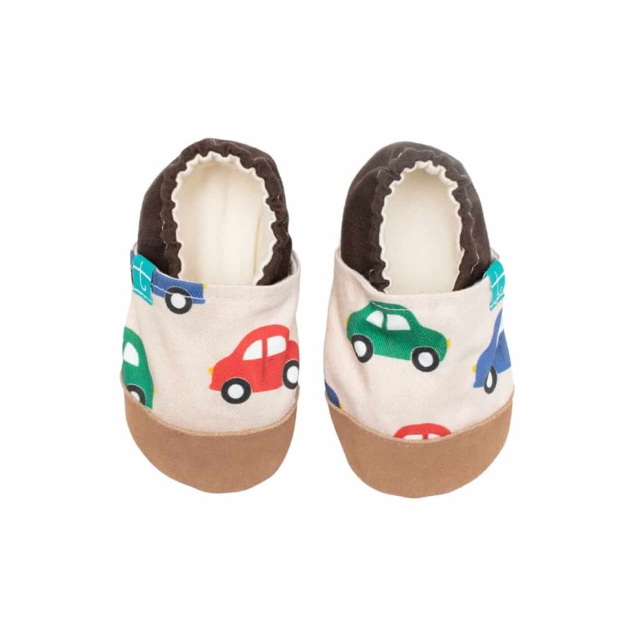 Kapcie do domu, żłobka, przedszkola - LITTLE CARS / TITOT