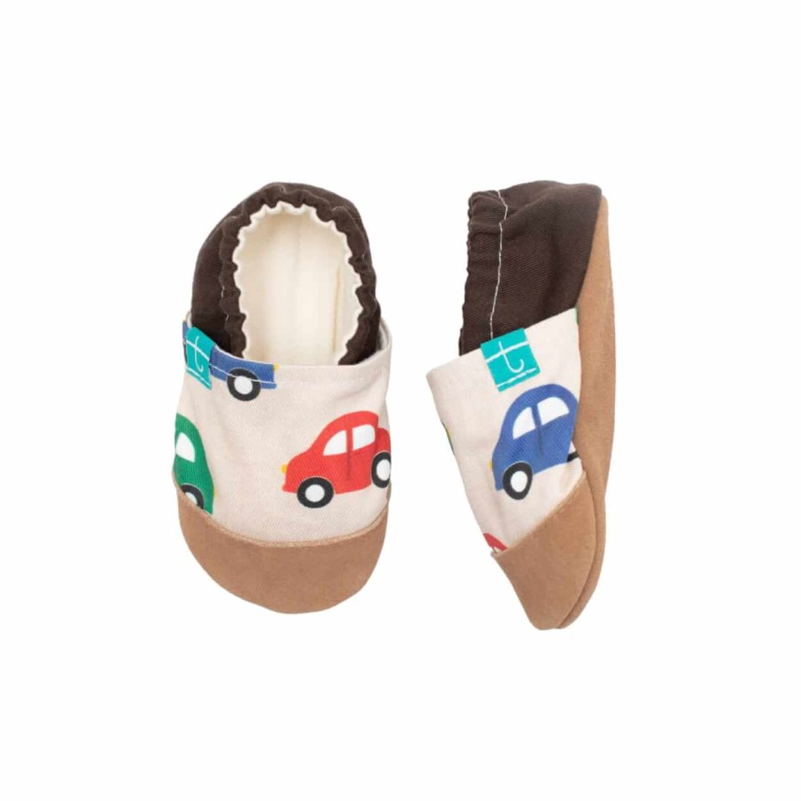 Kapcie do domu, żłobka, przedszkola - LITTLE CARS / TITOT