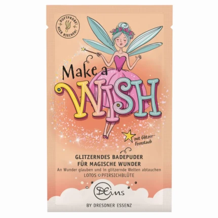 MAKE A WISH - puder do kąpieli z brokatem, 60g  / Dresdner Essenz
