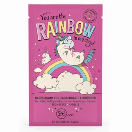 „JESTEŚ TĘCZĄ W MOJEJ CHMURZE" - pianka do kąpieli, 60g  / Dresdner Essenz