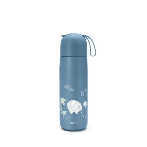 Termos z uchwytem, Niebieski, 400 ml / Nuvitag