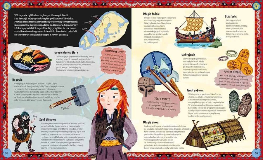 Jak dawniej żyły dzieci. Akademia mądrego dziecka. Chcę wiedzieć / HarperCollins