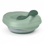 Silikonowa miseczka z pokrywką - szałwia / b.box fill+feed
