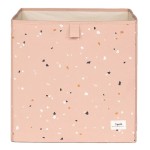 Pudełko na zabawki recycled - Terrazzo Clay / 3 Sprouts