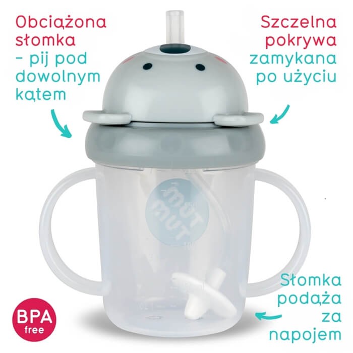 Bidon ze Słomką dla Dzieci Koala Kev / Tum Tum