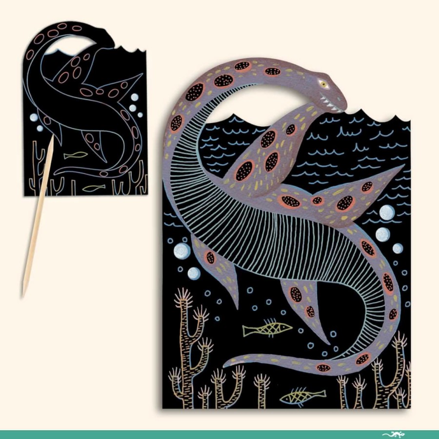 Zestaw artystyczny 6w1 ŚWIAT DINOZAURÓW / Djeco