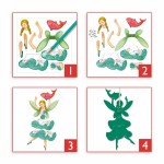 Zestaw ruchome postacie WRÓŻKI / Djeco