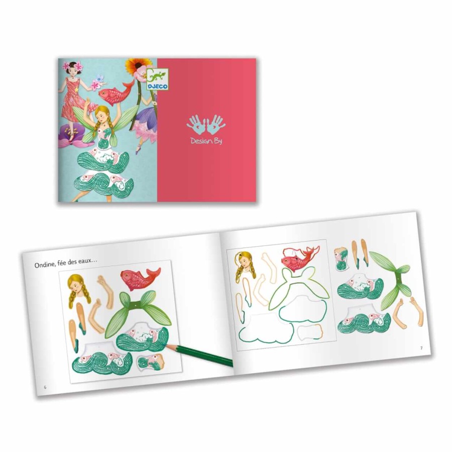 Zestaw ruchome postacie WRÓŻKI / Djeco