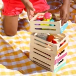 Little Foodie Groups – drewniane skrzyneczki z produktami spożywczymi / B.Toys