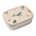 Lunchbox z przegródkami Arthur - Sea creature, sandy / Liewood