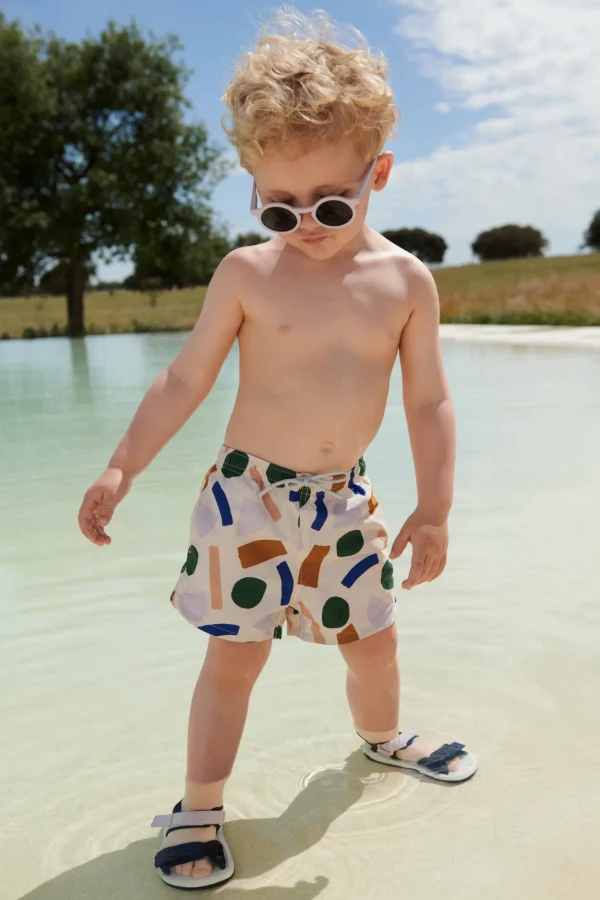 Szorty kąpielowe Aiden - All together, sandy / Liewood