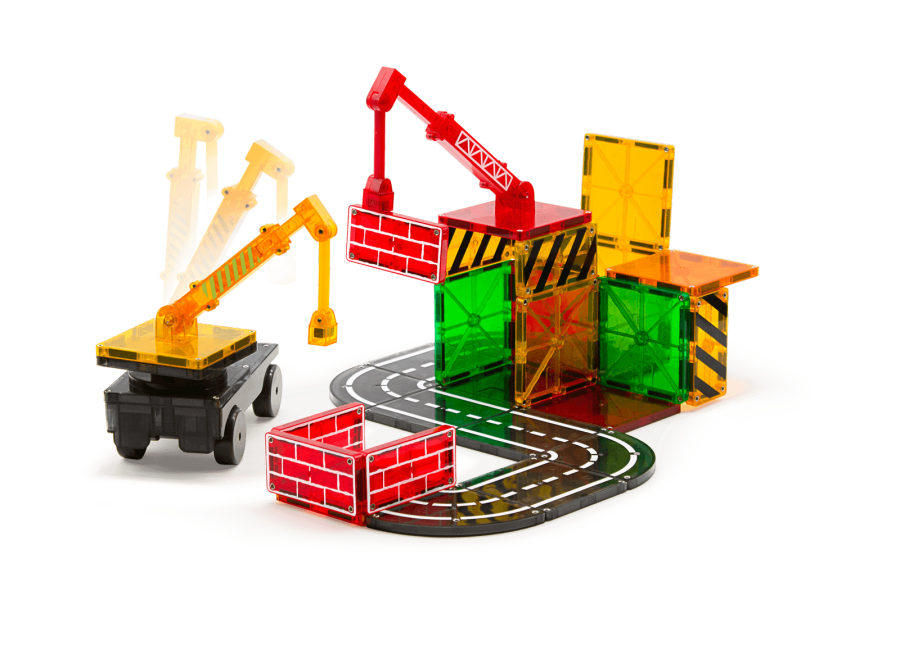 Klocki Magnetyczne Builder 32 el. / Magna-Tiles