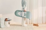 BABYBJORN - leżaczek BALANCE SOFT WOVEN JERSEY, light sage - grey