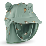 Czapeczka kąpielowa przeciwsłoneczna UV 50+ Space Light Green / Nuuroo