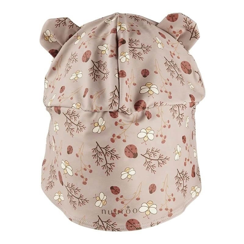Czapeczka kąpielowa przeciwsłoneczna UV 50+ Sand Flower Bee / Nuuroo