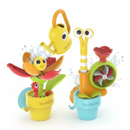 Zabawka do kąpieli - ślimak i kwiatek w ogrodzie / Yookidoo