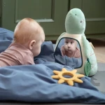 Zabawka aktywizująca z lusterkiem - Turbo the turtle / Sebra