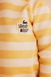 Longsleeve wafelek - żółte pasy / Dear Sophie