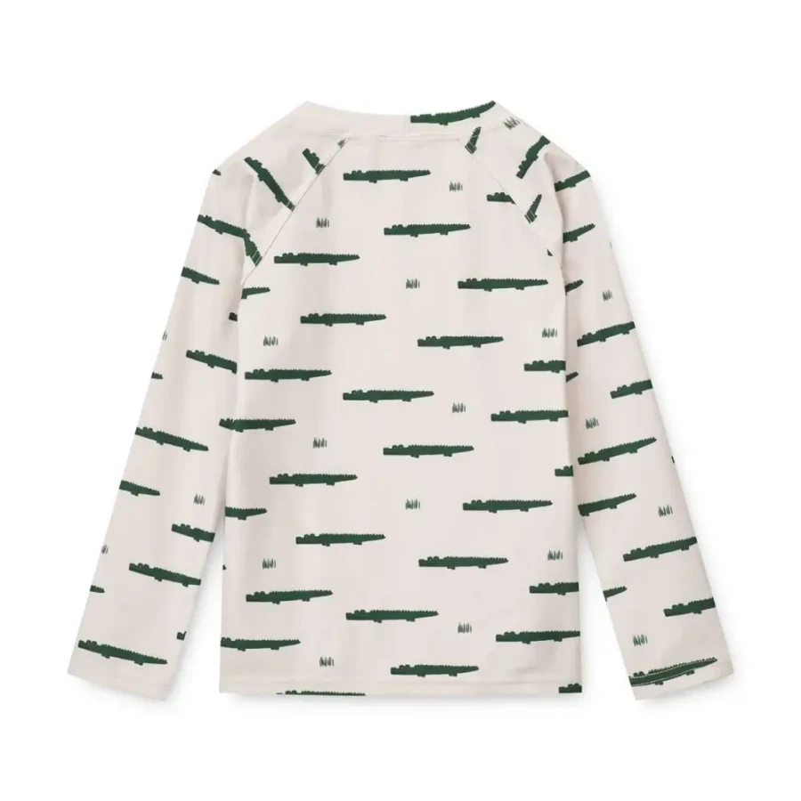 Koszulka kąpielowa UV z długim rękawem Noah - Carlos, sandy / Liewood