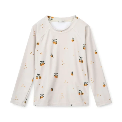 Koszulka kąpielowa UV z długim rękawem Noah - Peach, sandy / Liewood