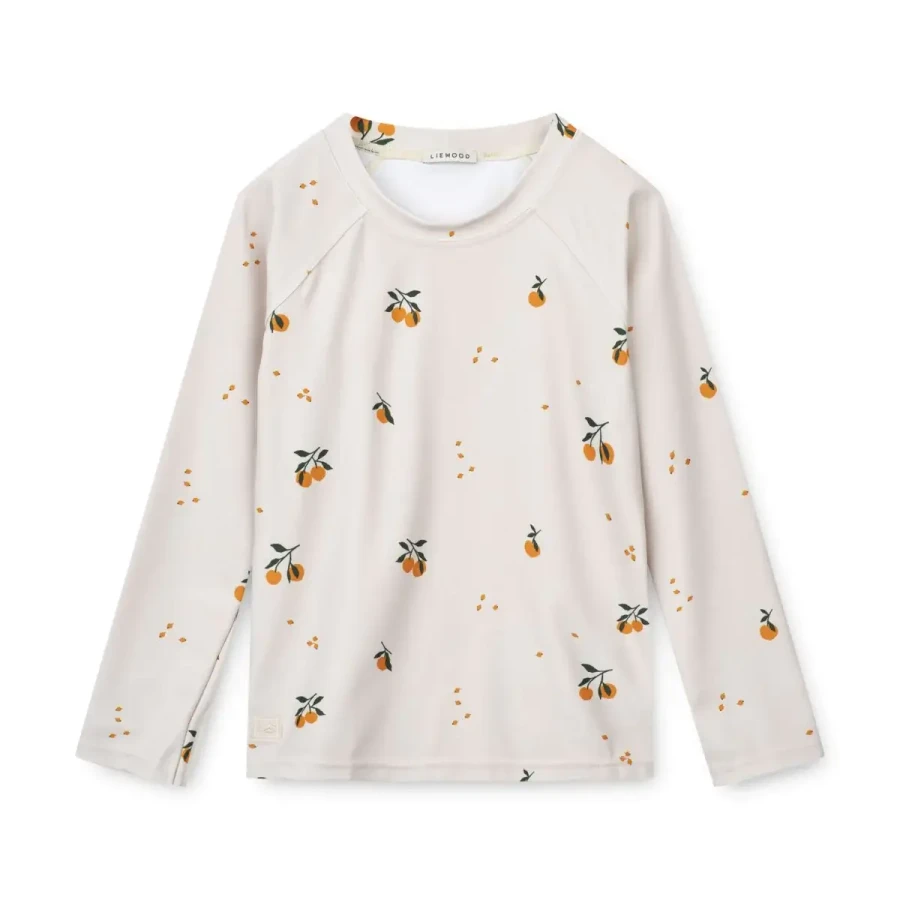 Koszulka kąpielowa UV z długim rękawem Noah - Peach, sandy / Liewood