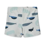 Spodenki kąpielowe UV Otto - Whales, cloud blue / Liewood