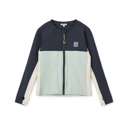 T-shirt kąpielowy UV z długim rękawem Avalon: Classic navy mix / Liewood