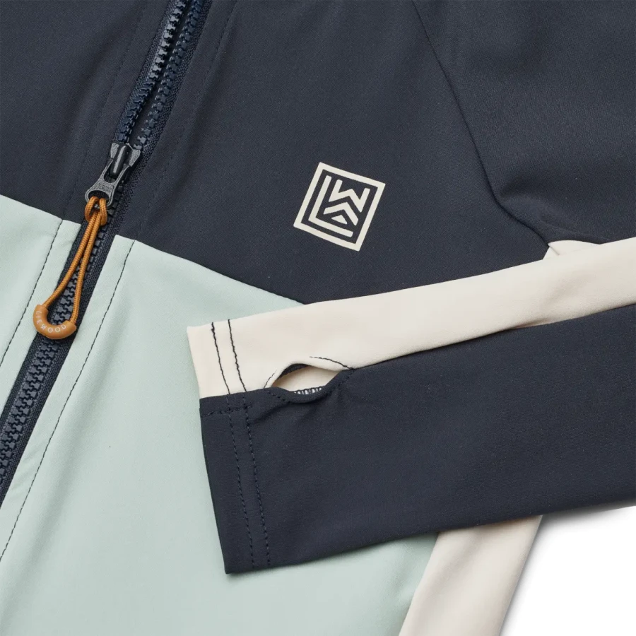 T-shirt kąpielowy UV z długim rękawem Avalon: Classic navy mix / Liewood