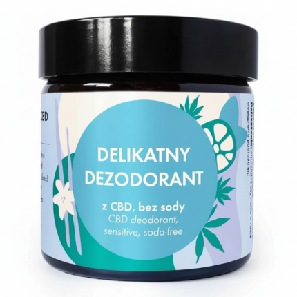 Delikatny dezodorant z CBD, 60ml / Lullalove