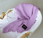 Bambusowy koc 80x100 lawenda / Lullalove