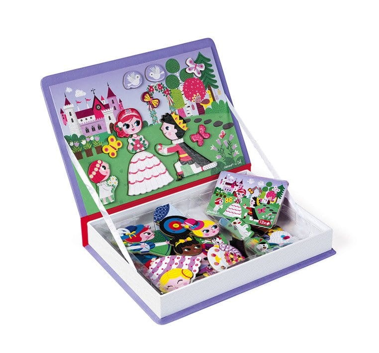 Magnetyczna układanka Księżniczki Magnetibook / Janod