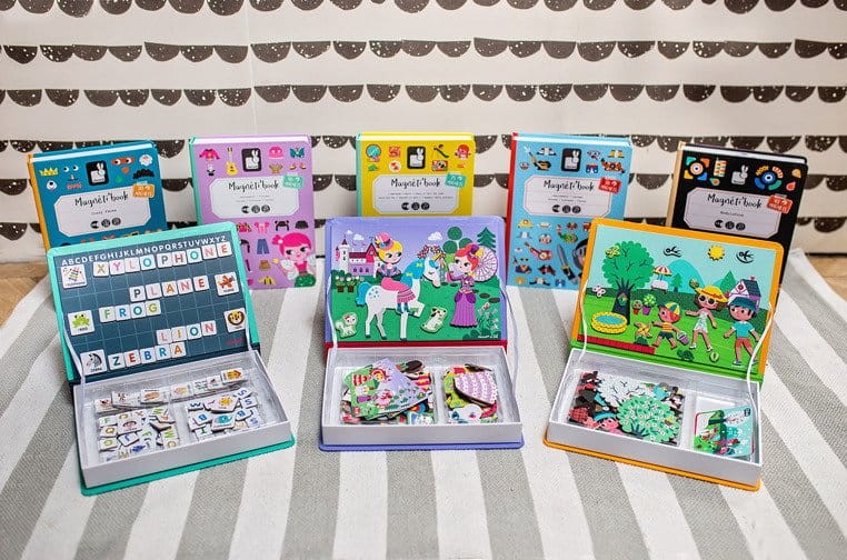 Magnetyczna układanka Księżniczki Magnetibook / Janod