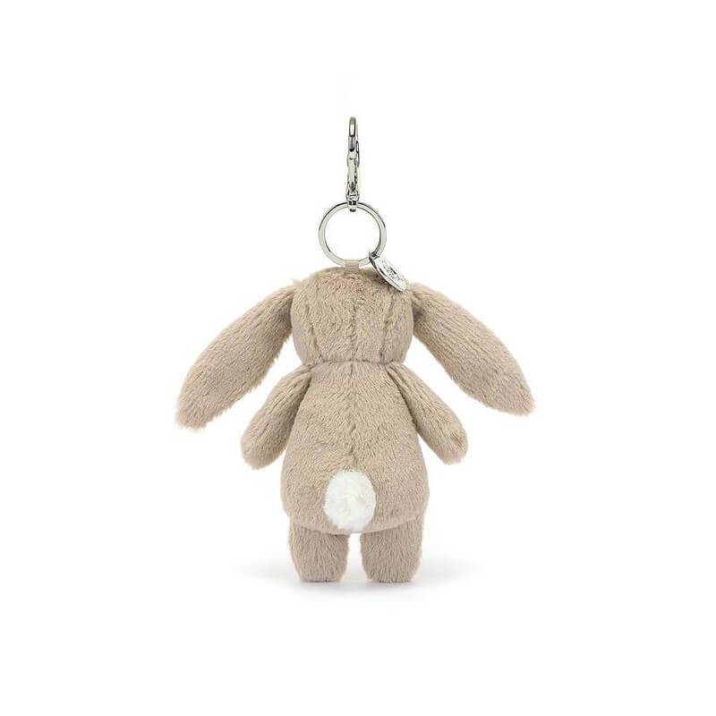 Breloczek Króliczek z Kwiecistymi Uszami Beżowy 17 cm / Jellycat