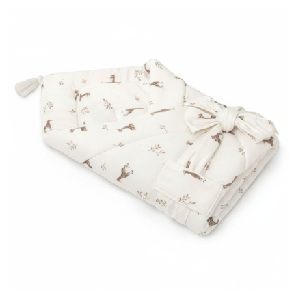 2w1 bambusowy rożek, kołderka - giraffes / My Memi