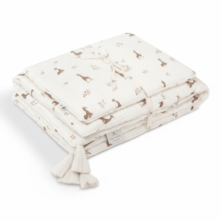 Bambusowa pościel z wypełnieniem 75x95 - giraffes / My Memi