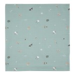 Otulacz bambusowo-muślinowy 110 x 110cm Ocean Vibes / bébé-jou