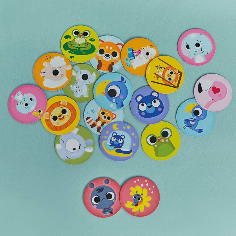 Gra memory Emocje 24 elementy / Janod J05826