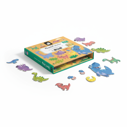 Magnetyczna układanka Magneti'stories Dinozaury  3+ / Janod