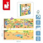 Magnetyczna układanka Magneti'stories Dinozaury  3+ / Janod