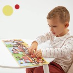 Magnetyczna układanka Magneti'stories Strażacy 3+ / Janod