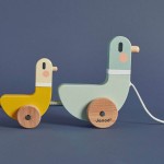 Drewniane kaczki do ciągnięcia Sweet Cocoon / Janod