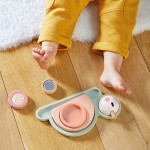 Drewniana układanka sensoryczna Ślimak Sweet Cocoon / Janod