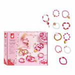 Zestaw kreatywny do tworzenia biżuterii Pierścionki z koralików / Janod